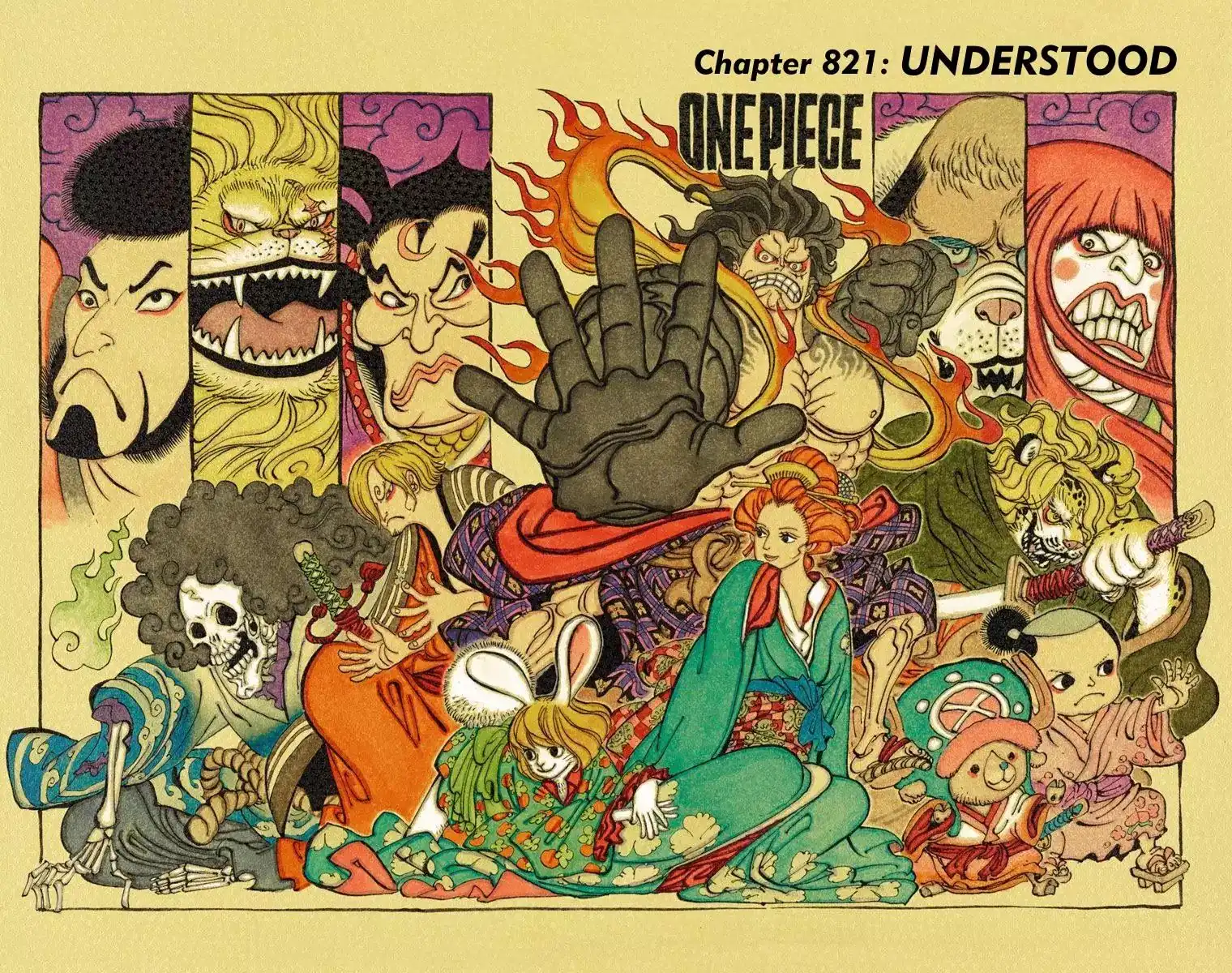 One Piece - Digital Colored Comics Chapter 821 1